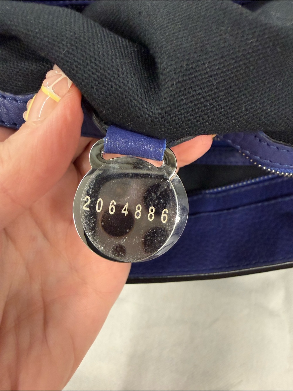 Mulberry 'Blenheim' Indigo (Blue Violet) Leather Satchel Bag | Rare Color - Picture 3 of 16